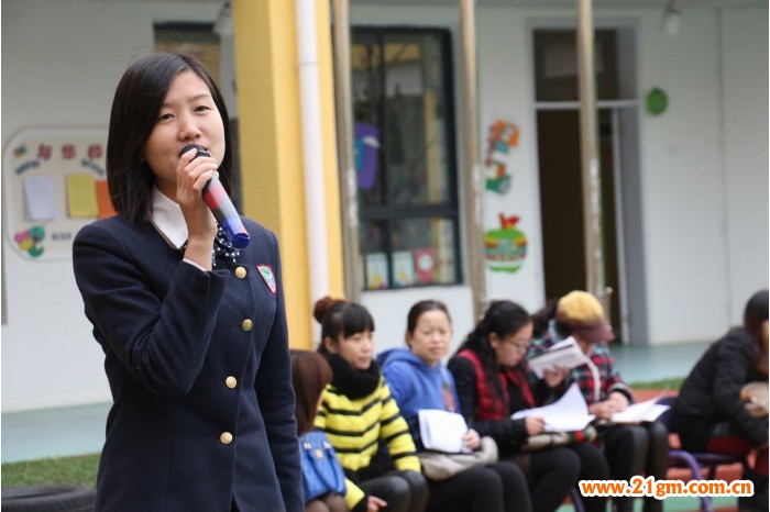 和合偉才執(zhí)行園長(zhǎng)廖衛(wèi)芬女士現(xiàn)場(chǎng)點(diǎn)評(píng)
