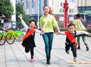 湖南株洲偉才幼兒園“小報童”社會實踐活動