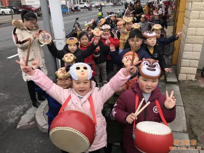 江蘇泰興市偉才幼兒園：民俗鬧元宵