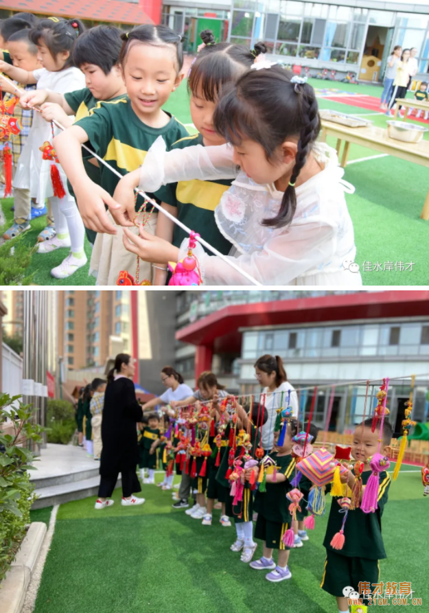 甘肅天水佳水岸偉才幼兒園端午節(jié)活動登上中國教育報！