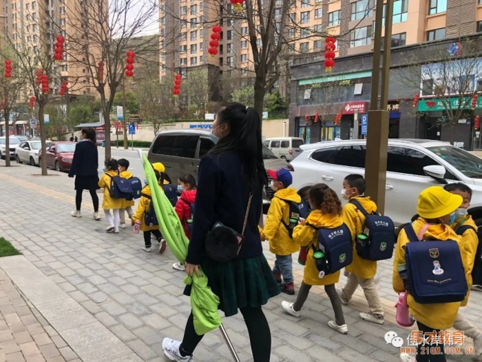 測(cè)量古巷，甘肅天水佳水岸偉才幼兒園社會(huì)實(shí)踐活動(dòng)